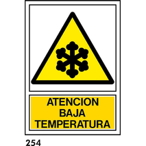 SEÑAL AL. NORM A4 CAST R-254 - BAJA TEMPERATURA                            