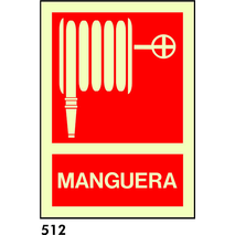 SEÑAL PVC FOTO BANDEROLA A3 R-512/C508 .MANGUERA.                          