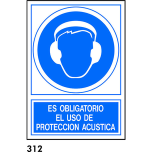 PEGATINA A3 CAST R-312 - .PROTECCION ACUSTICA.                             
