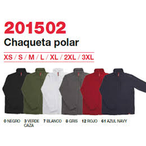 POLAR TODO CREMALLERA MD. 201502 VERDE CAZA T-XL                           